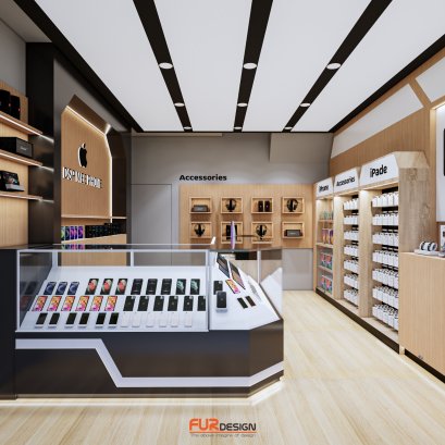 ออกแบบ ผลิต และติดตั้งร้าน : ร้าน DSP MEE Phone อ.เมือง จ.ขอนแก่น